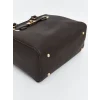 LCW ACCESSORIES Kahverengi Deri Görünümlü Kadın Omuz Çantası