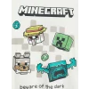 LCW Kids Beyaz Bisiklet Yaka Minecraft Baskılı Erkek Çocuk Tişört