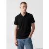 XSIDE Siyah Polo Yaka Erkek Tişört