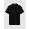 XSIDE Siyah Polo Yaka Erkek Tişört