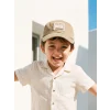 LCW Kids Bej Resort Yaka Erkek Çocuk Gömlek
