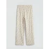 LCW DREAM Karışık Bisiklet Yaka Baskılı Kadın Pijama Takım
