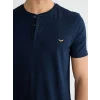 LC WAIKIKI Lacivert Standart Kalıp Erkek Şortlu Pijama Takımı