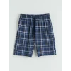 LC WAIKIKI Lacivert Standart Kalıp Erkek Şortlu Pijama Takımı
