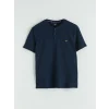 LC WAIKIKI Lacivert Standart Kalıp Erkek Şortlu Pijama Takımı