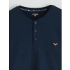 LC WAIKIKI Lacivert Standart Kalıp Erkek Şortlu Pijama Takımı