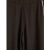 LCW Modest Kahverengi Şeritli Soft Touch Kadın Eşofman Altı