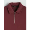 XSIDE Bordo Polo Yaka Erkek Tişört