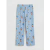 LCW DREAM Ekru Ayı Teddy Baskılı Kadın Pijama Takım