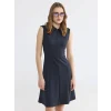 LCWAIKIKI Classic Lacivert Polo Yaka Soft Touch Elbise