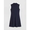 LCWAIKIKI Classic Lacivert Polo Yaka Soft Touch Elbise
