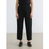 LCW Modest Siyah Beli Lastikli Soft Touch Kadın Eşofman Altı