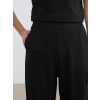 LCW Modest Siyah Beli Lastikli Soft Touch Kadın Eşofman Altı