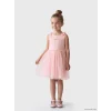 LCW Kids Pembe Fiyonk Detaylı Kız Çocuk Tütü Elbise