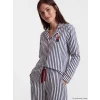 LCW DREAM Lacivert Ayı Teddy Baskılı Kadın Pijama Takımı
