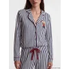 LCW DREAM Lacivert Ayı Teddy Baskılı Kadın Pijama Takımı