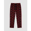 LC WAIKIKI Lacivert Standart Kalıp Ayı Teddy Baskılı Erkek Pijama Takım