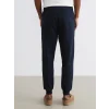 XSIDE Lacivert Standart Kalıp Fermuarlı Cepli Erkek Jogger Eşofman Altı