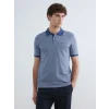 LCWAIKIKI Classic Lacivert Polo Yaka Erkek Tişört