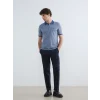 LCWAIKIKI Classic Lacivert Polo Yaka Erkek Tişört