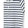 LCWAIKIKI Classic Lacivert Polo Yaka Çizgili Pike Mini Elbise