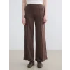LCW Modest Kahverengi Beli Lastikli Soft Touch Kadın Eşofman Altı