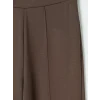 LCW Modest Kahverengi Beli Lastikli Soft Touch Kadın Eşofman Altı