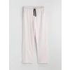 LCW DREAM Ekru Gömlek Yaka Çizgili Kadın Pijama Takım