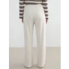 LCW Modest Bej Beli Lastikli Soft Touch Kadın Eşofman Altı
