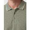 SOUTHBLUE Gri Polo Yaka Erkek Tişört