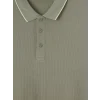 SOUTHBLUE Gri Polo Yaka Erkek Tişört