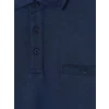 LCWAIKIKI Classic İndigo Polo Yaka Pike Erkek Tişört