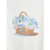 LCW DREAM Lacivert Baskılı Kadın Kaprili Pijama Takımı