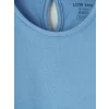 LCW baby Mavi Puantiyeli Kız Bebek Takım
