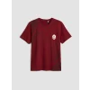 LC WAIKIKI Kırmızı Galatasaray Baskılı Erkek Şortlu Pijama Takımı