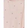 LCW Kids Pembe Kalp Desenli Fitilli Kız Çocuk Tişört