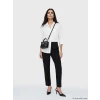LCW ACCESSORIES Siyah Deri Görünümlü Kadın Omuz Çantası