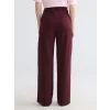 LCW Modest Mürdüm Beli Lastikli Soft Touch Kadın Eşofman Altı