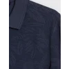 LCWAIKIKI Classic Lacivert Polo Yaka Desenli Pike Erkek Tişört