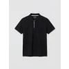 LCWAIKIKI Classic Siyah Polo Yaka Pike Erkek Tişört
