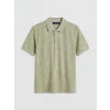LCWAIKIKI Classic Haki Polo Yaka Desenli Pike Erkek Tişört