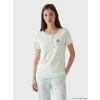 LCW DREAM Yeşil Çiçekli Kadın Pijama Takım