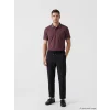 LCWAIKIKI Classic Mürdüm Polo Yaka Pike Erkek Tişört