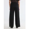 LCW Modest Siyah Şeritli Soft Touch Kadın Eşofman Altı