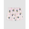LCW Kids Ekru Minions Baskılı Kız Çocuk Şortlu Pijama Takım