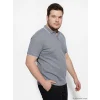 LCW Vision Gri Polo Yaka Erkek Tişört