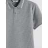 LCW Vision Gri Polo Yaka Erkek Tişört