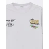 LCW Kids Gri Oversize Bisiklet Yaka Erkek Çocuk Tişört