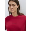 Mavi 1613890-70391 Mavi Logo Baskılı Kırmızı Tişört