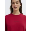 Mavi 1613890-70391 Mavi Logo Baskılı Kırmızı Tişört
